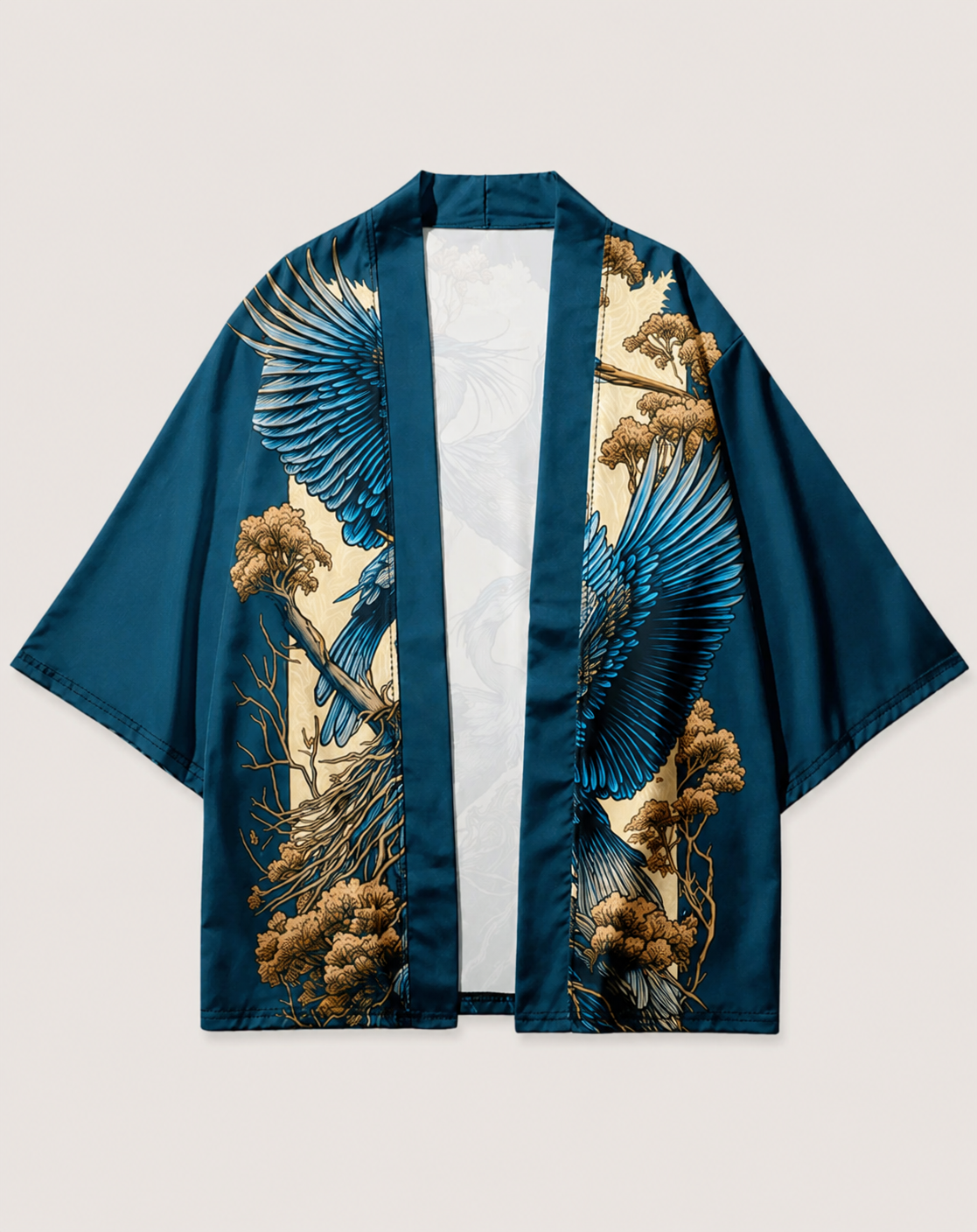Veste kimono style japonais