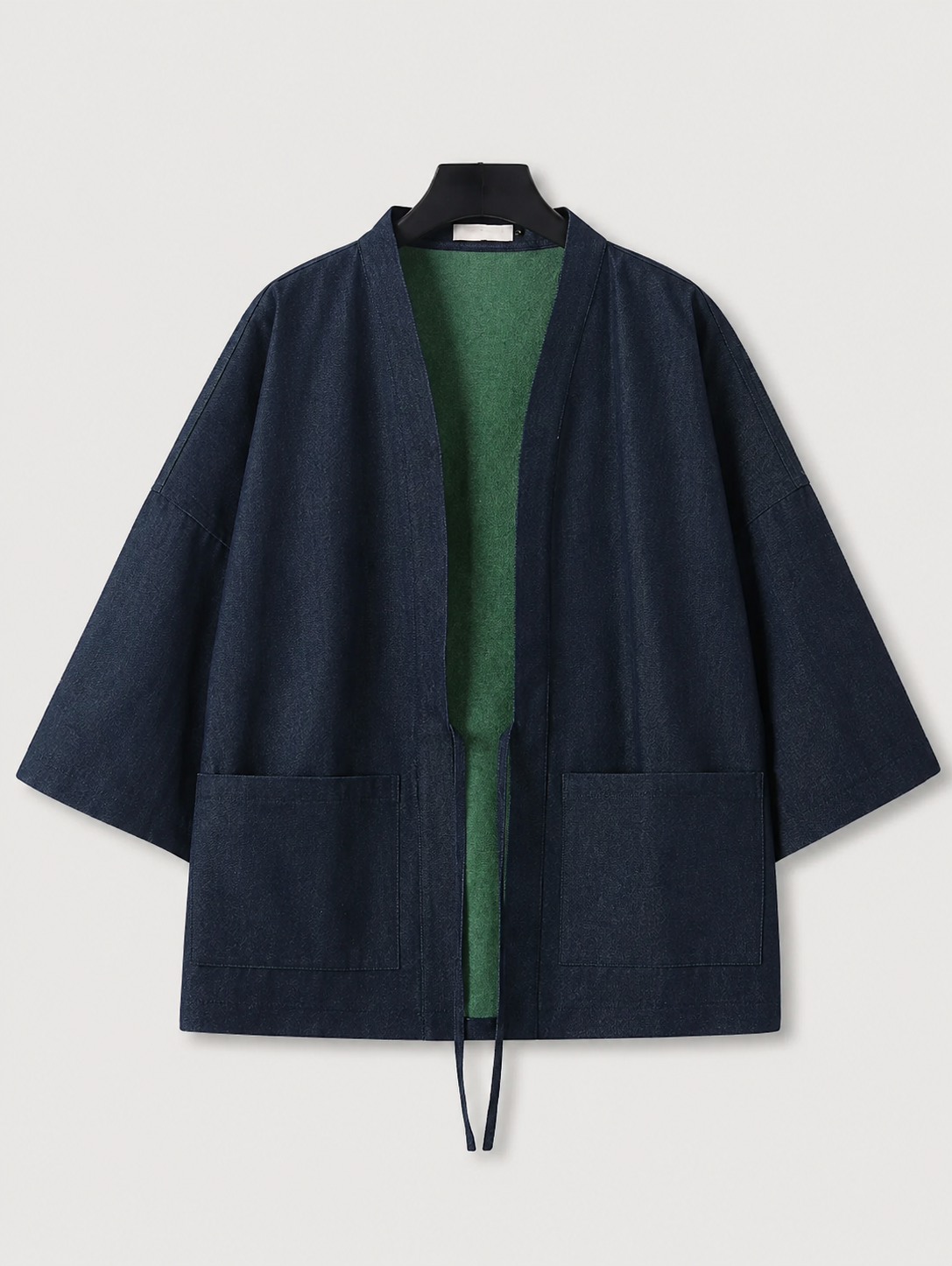 Veste kimono en denim