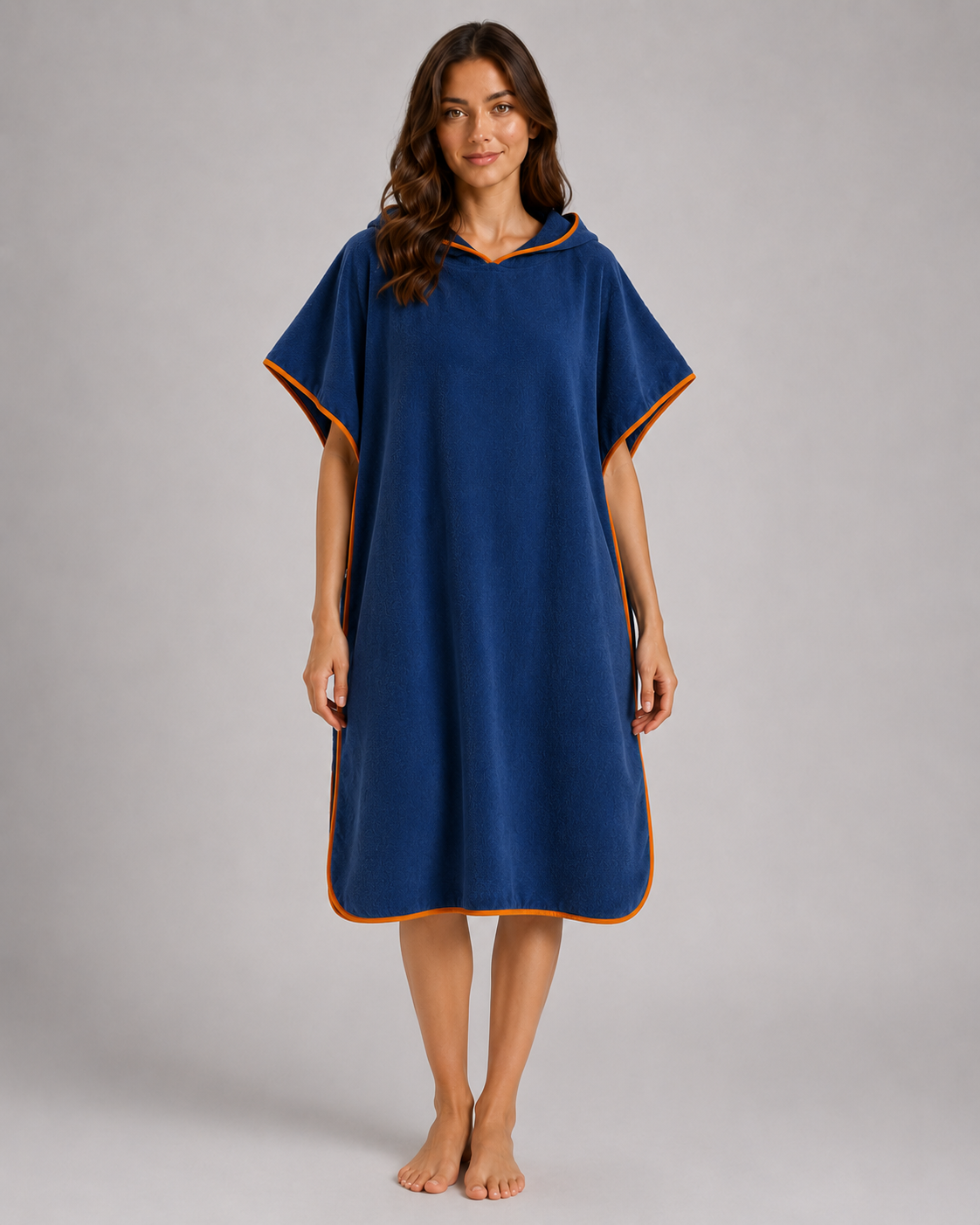 Poncho de bain Microfibre Unisexe