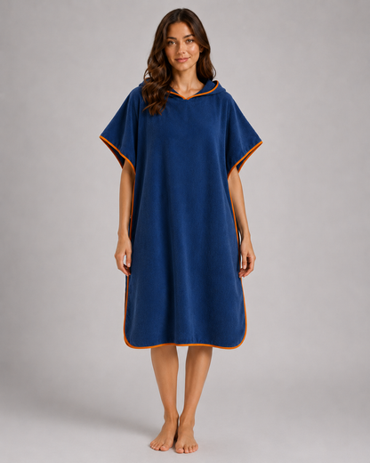 Poncho de bain Microfibre Unisexe