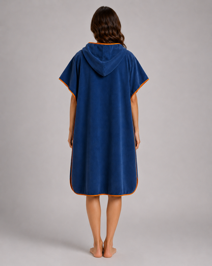 Poncho de bain Microfibre Unisexe