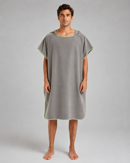 Poncho de bain Microfibre Unisexe
