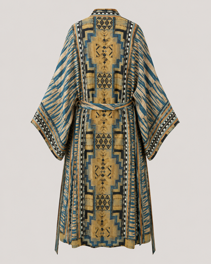 Kimono long motifs bohème