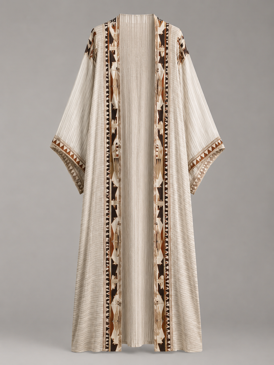 Kimono long beige