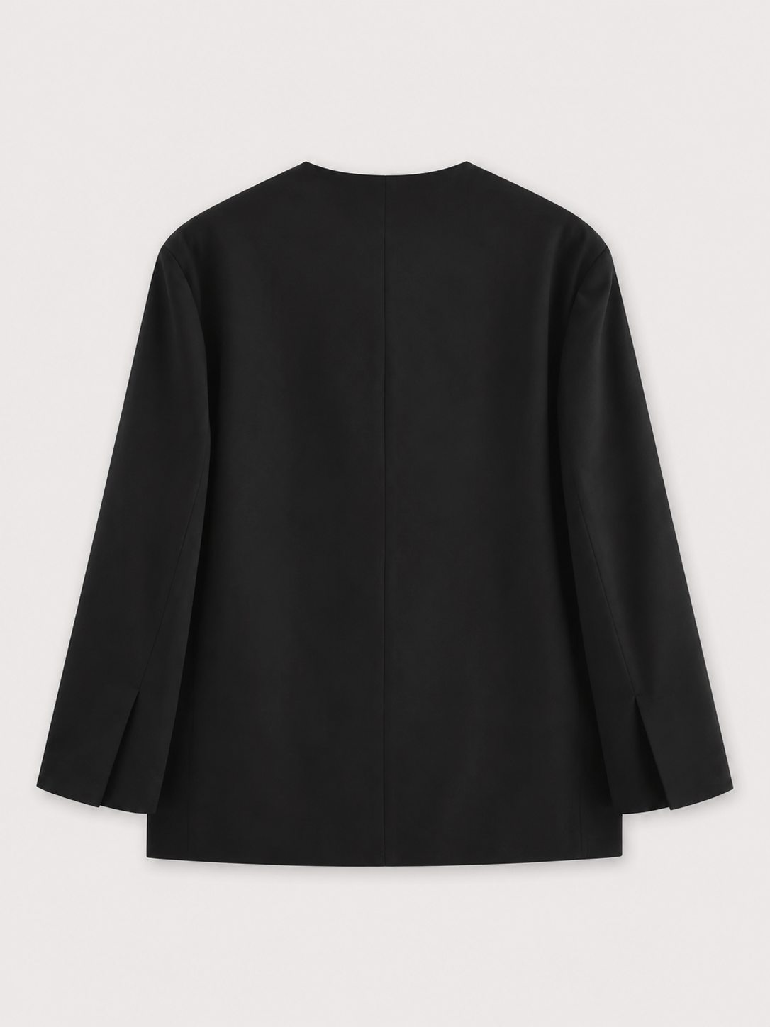 Veste kimono noire oversize