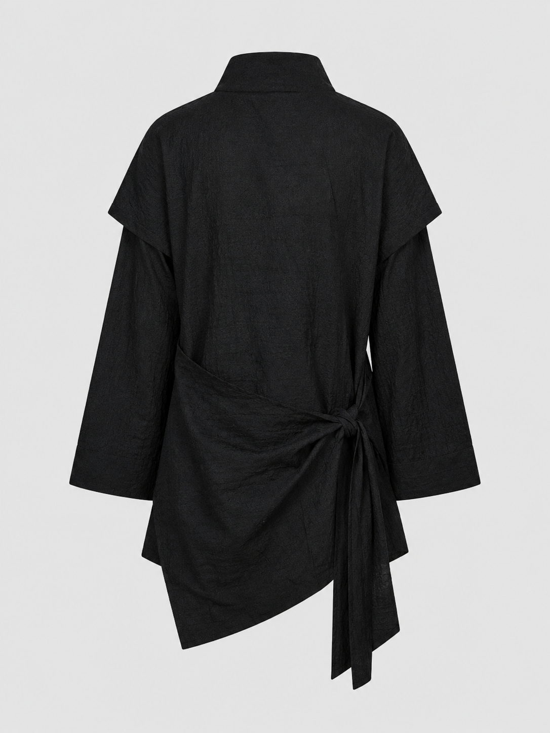 Veste asymétrique – unisexe et intemporelle