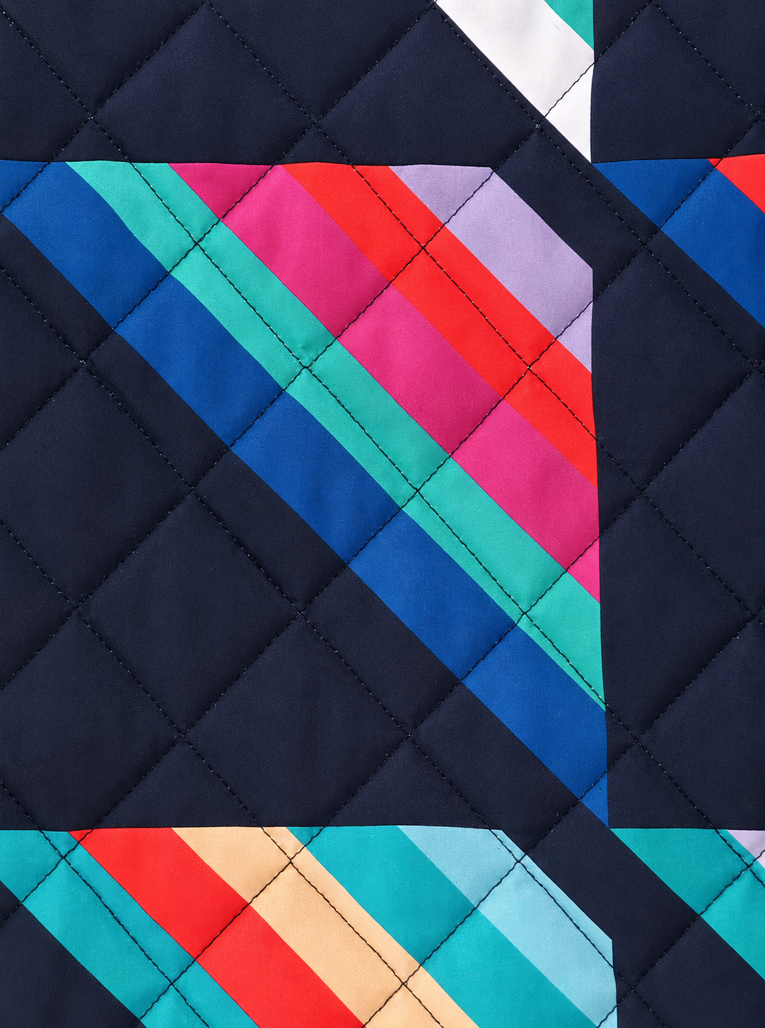 Blazer kimono matelassé femme style 80s