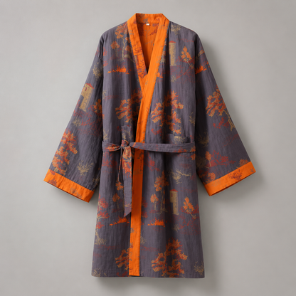Kimono femme motifs japonais