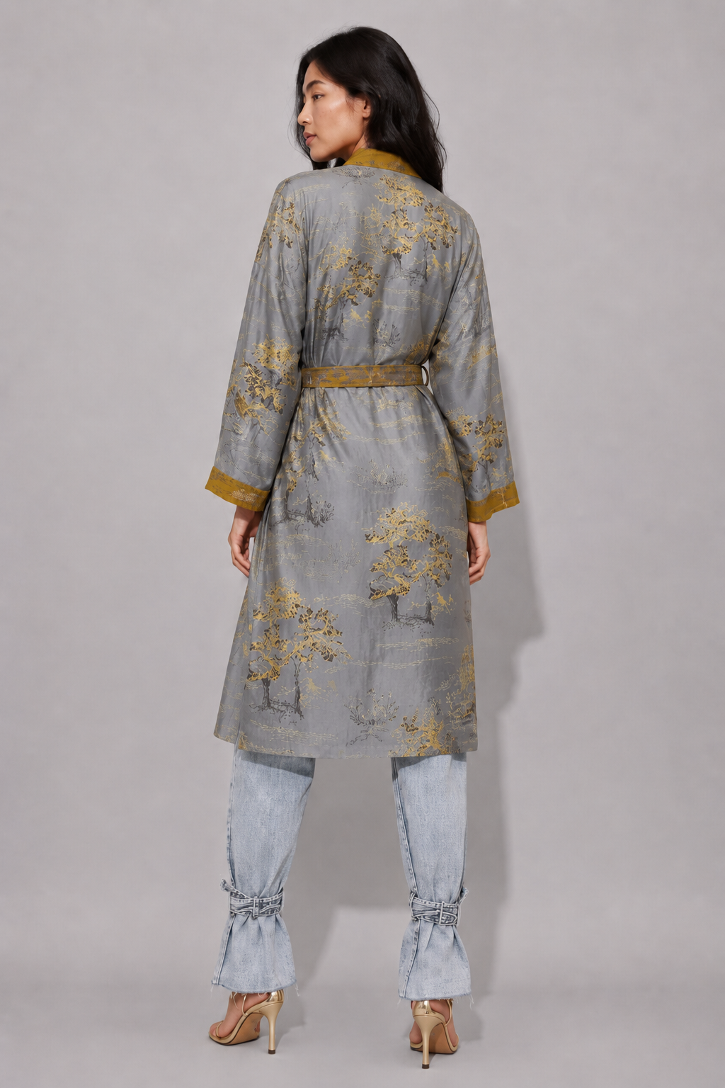 Kimono femme motifs japonais