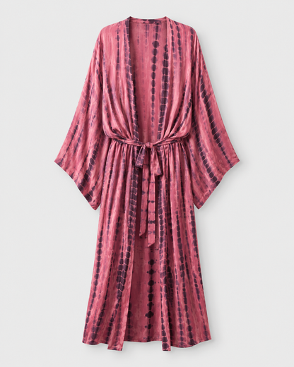 Kimono long tie & dye