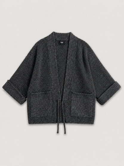 Veste kimono en tricot