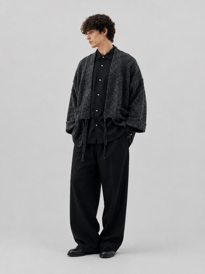 Veste kimono en tricot