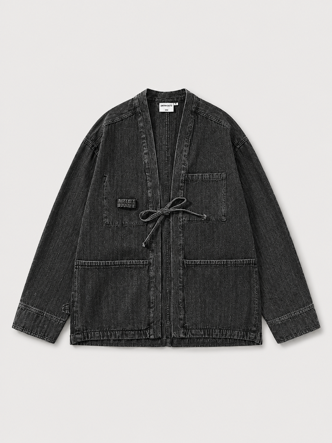 Veste kimono en jean