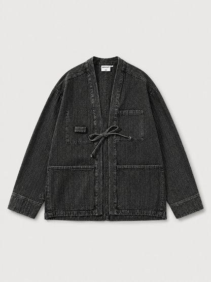 Veste kimono en jean