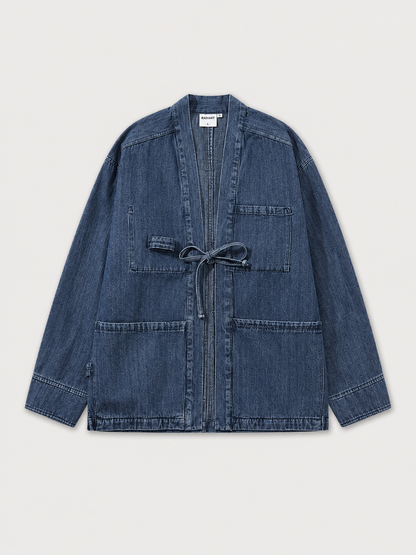 Veste kimono en jean