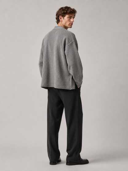 Pull kimono en laine
