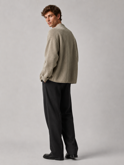 Pull kimono en laine