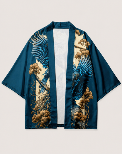 Veste kimono style japonais