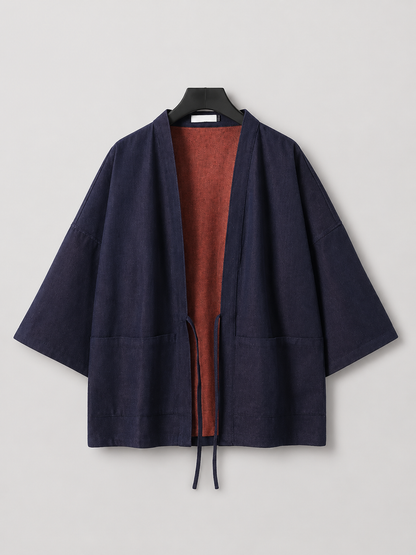 Veste kimono en denim