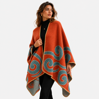 Poncho Cape Cachemire