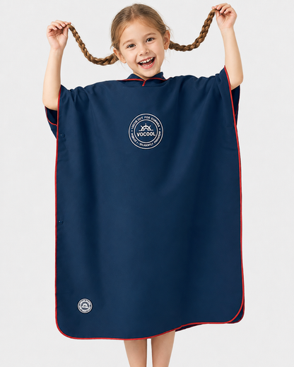 Poncho de bain Serviette Microfibre Enfant