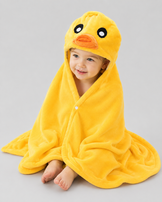 Poncho de Bain Bébé - Canard