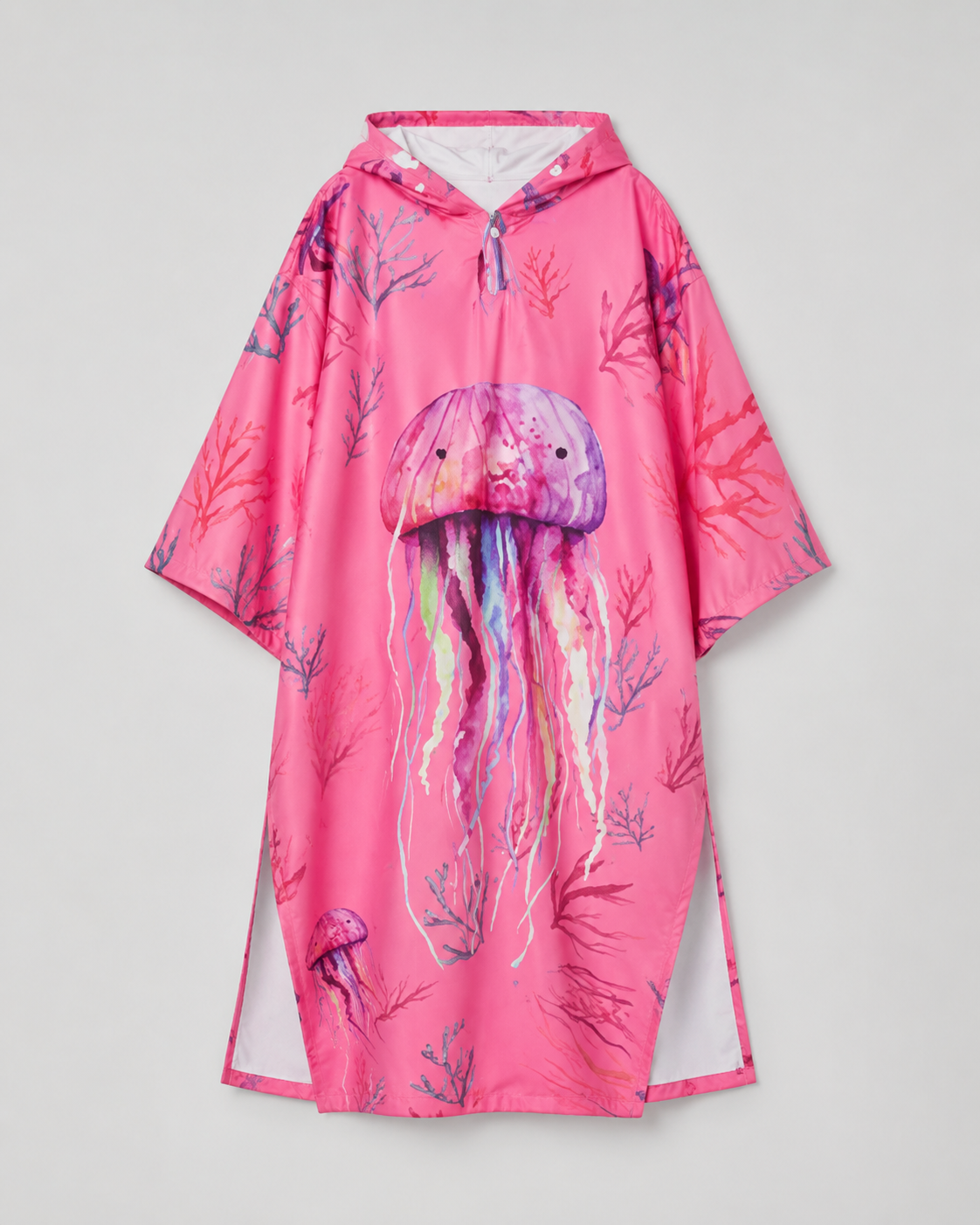Poncho Surf Rose