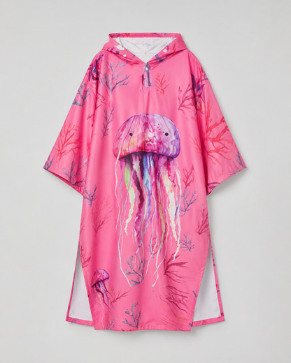 Poncho Surf Rose