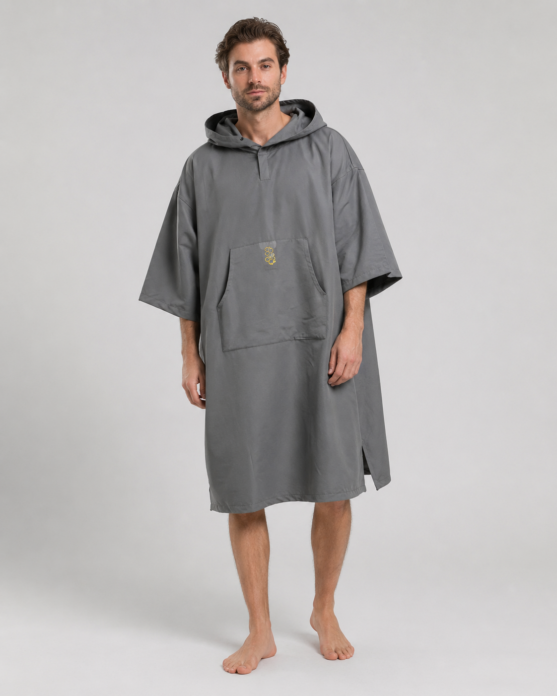 Poncho Surf Gris