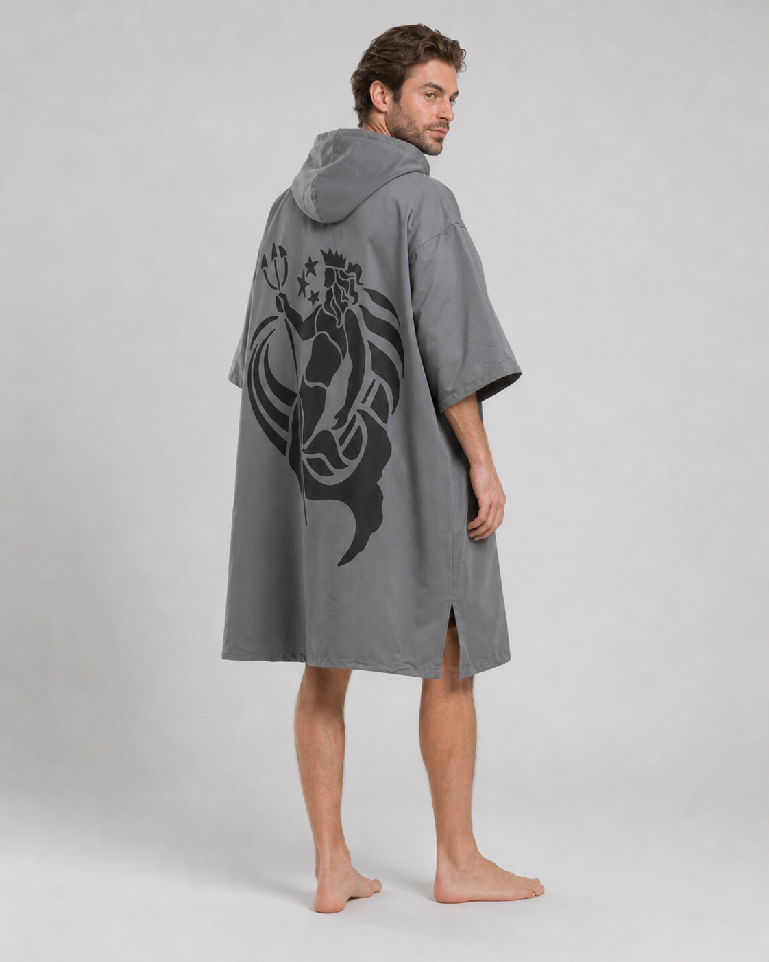 Poncho Surf Gris