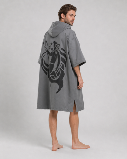 Poncho Surf Gris