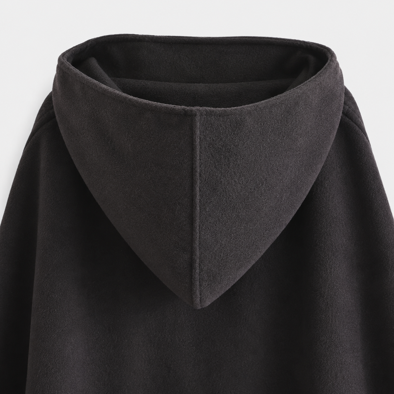 Cape Poncho Capuche en Laine
