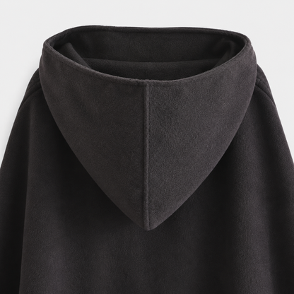 Cape Poncho Capuche en Laine