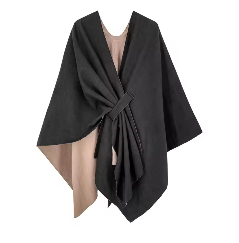 Poncho Élégant Femme