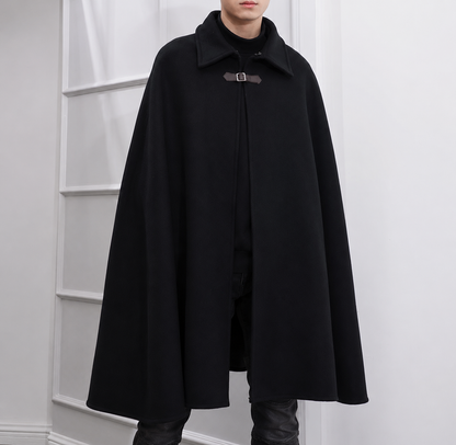 Poncho Long Chaud Homme