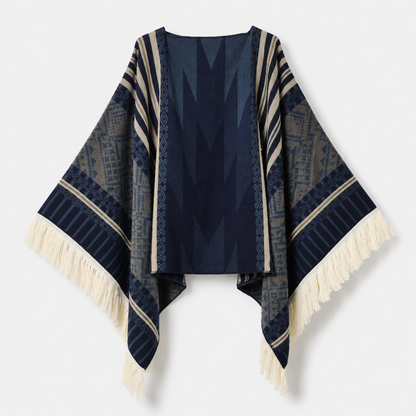 Poncho Style Péruvien Traditionnel