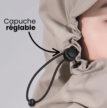 Poncho de pluie long imperméable