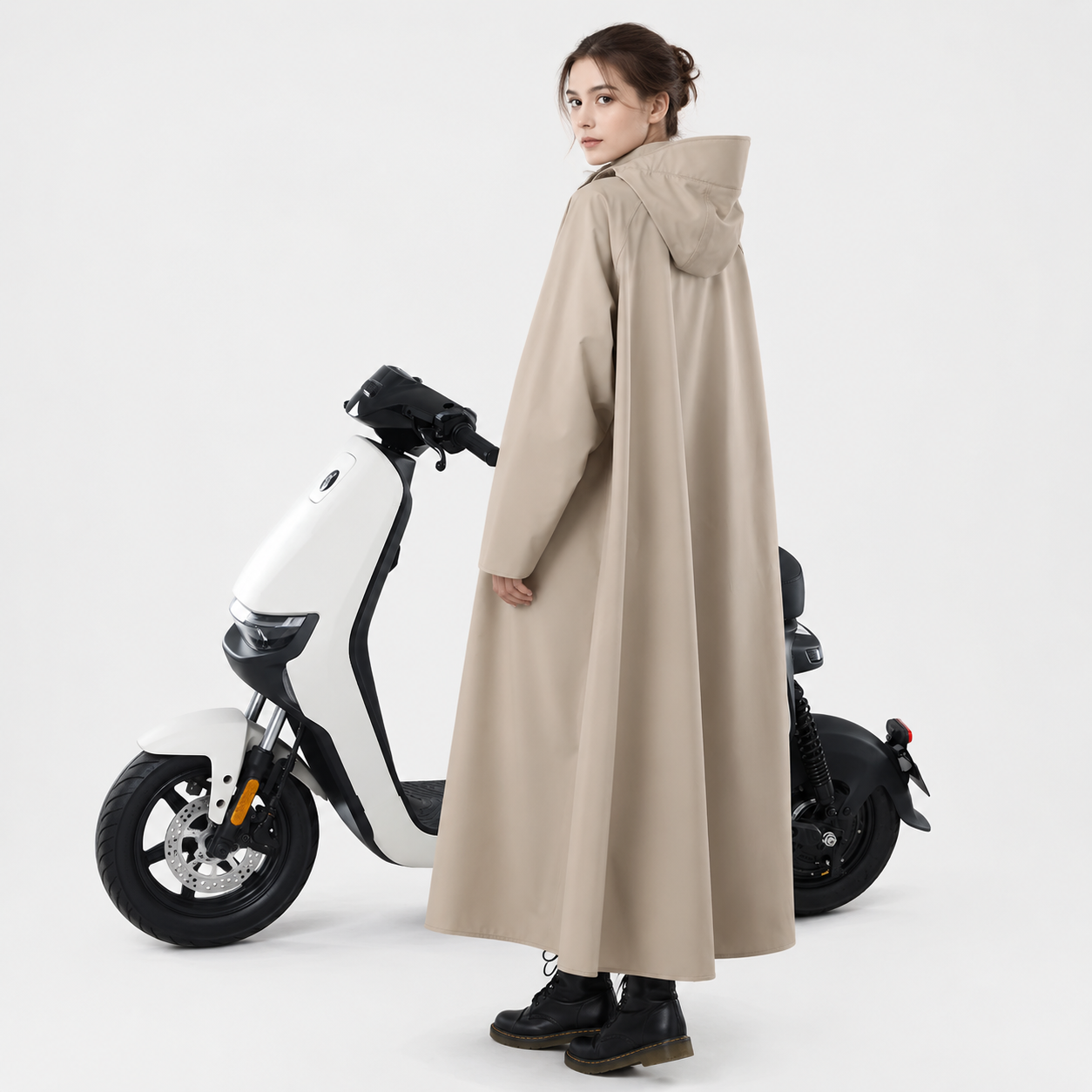 Poncho de pluie long imperméable
