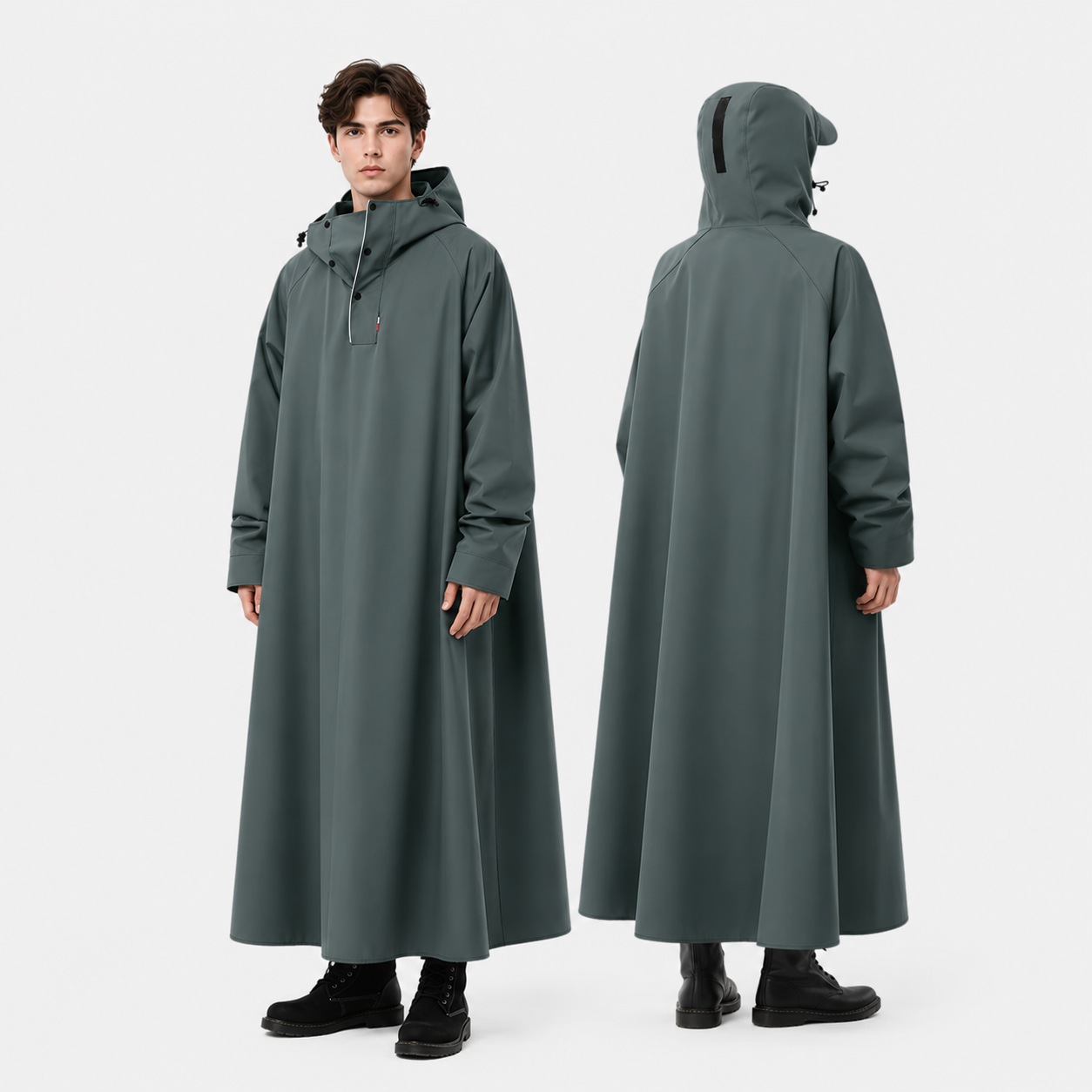 Poncho de pluie long imperméable