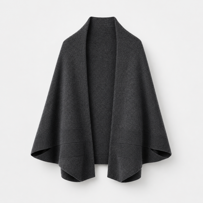 Poncho Cardigan Laine
